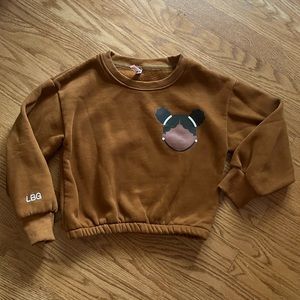 Little Brown Girl and Co LBG Sweatshirt Size Medium 8/10